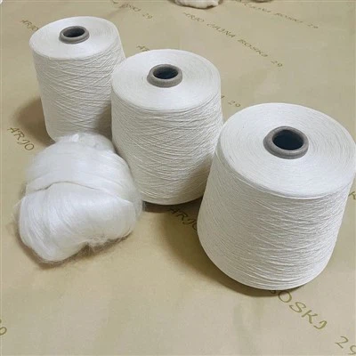 เส้นด้ายไหมปั่น 210NM/2